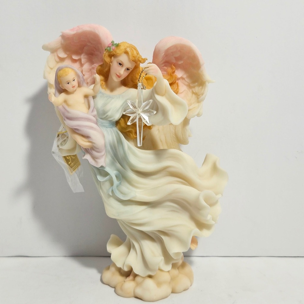 Seraphim Classics Celeste Light of the World Angel Figurine Roman Inc 81639 1999